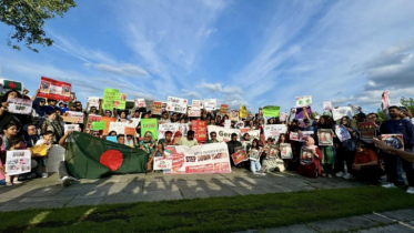 Massive Rally in Berlin to Protest Student Killings in Bangladesh