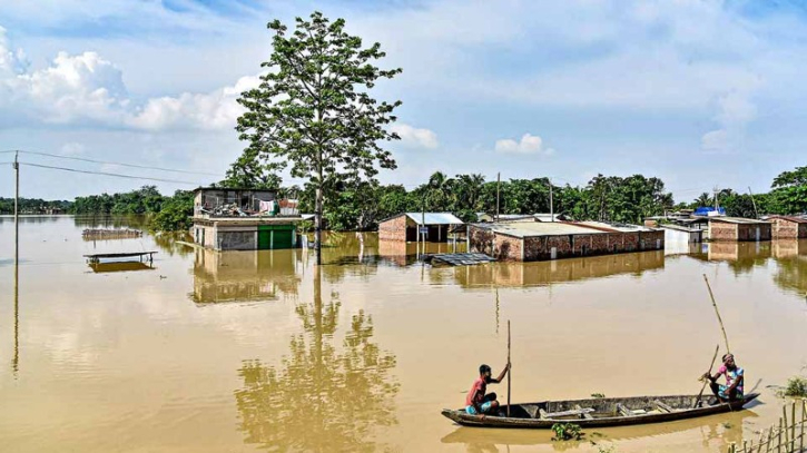 সিলেটে বাড়ছে পানি, তৃতীয় দফা বন্যার আশঙ্কা