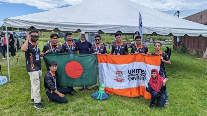 UIU Team 3 rd Place in Asia at CanSat Competition 2024