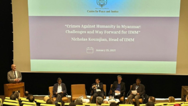 Head of Myanmar Investigative Mechanism gives public lecture