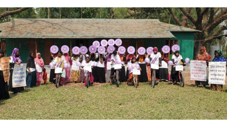 International women’s Day-2025 celebrated in Gaibandha’s  Fulchhari Char